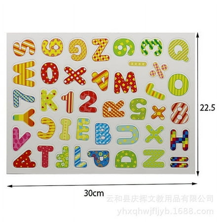 

NUOLUX 1 Set Wooden Letter Stickers Funny Magnetic Refrigerator Sticker Letters Magnetic Stickers