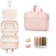 thumbnail image 1 of Neceser de viaje para mujer con contenedor de silicona, bolsa de aseo colgante, bolsa de cosméticos organizador de viaje (azul), 1 of 4