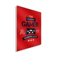 thumbnail image 1 of Awkward Styles Gamer Metal Print Wall Art The Classic Gamers Club Home Decor, 1 of 5