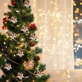 thumbnail image 4 of Clearance! Christmas Bow Decoration Green And Red Checkered Bow With Bell Small Christmas Tree Top Butterfly Wedding Gift Farmhouse Decoration Decoration, 4 of 9
