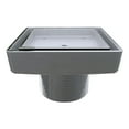 thumbnail image 6 of Ebbe America Etid-4 Rough-In 4" Legacy Shower Drain - Chrome, 6 of 7