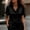 Black, variant on JJHGVB Short Sleeve Sweater Dressy Casual Tee Outfit for Women Comfort Sweatshirt Tops Casual T Shirts Short Sleeve Tops 2026 Loose Fit Going Out Shirts for Women Tee Tops Black L