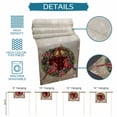 thumbnail image 6 of Christmas Table Runner 108 Inches Long Farmhouse Dress Scarves, Xmas Botanical Birds Snowflake Plaid Dining Tablerunner for Coffee Table/Kitchen Island/Party Décor, 13" x 108", 6 of 8