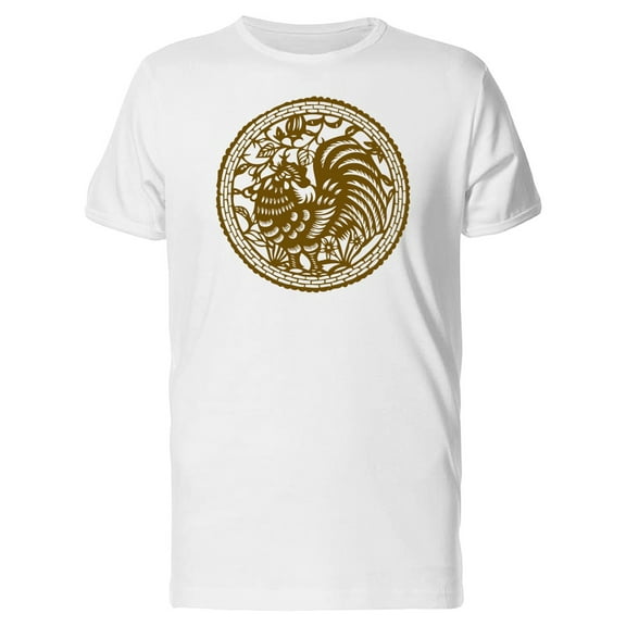 Chinese Art With A Rooster Tee Men's -Image by Shutterstock