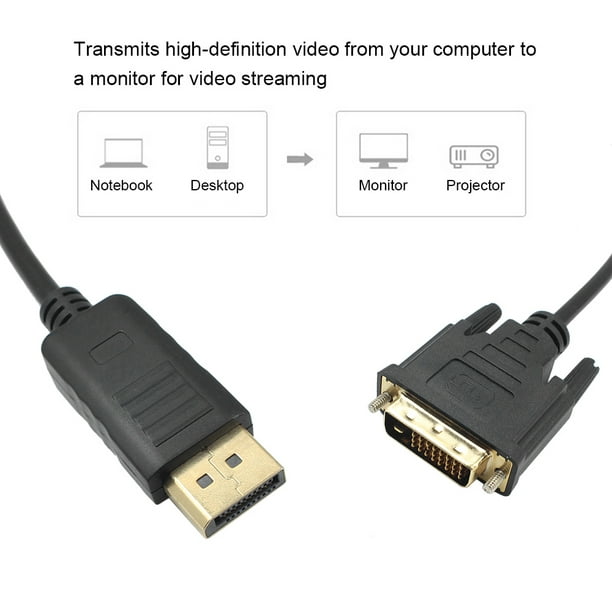 Adaptateur Mini DisplayPort vers HDMI-M/F-Ultra HD 4K 60 Hz-Noir