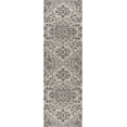 thumbnail image 3 of JONATHAN Y SANTA MONICA 2 x 8 Runner Rug, Estrella Bohemian Medallion Textured Weave - Black/Gray, SMB105D-28, 3 of 6