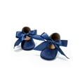 thumbnail image 6 of Franhais Baby Flat Shoes, Bow-Knot Decoration Soft Sole Princess Shoes, Toddler Crib Shoes Prewalker, 6 of 8