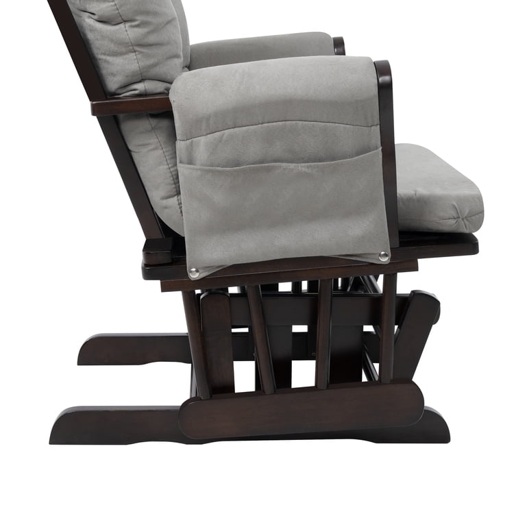 Brisbane Nursery Glider & Ottoman Sets, Glider Recliner Nursery Rocking  Chair, Nursery Glider Rocker with Ottoman, Reclining Gliders & Chairs for