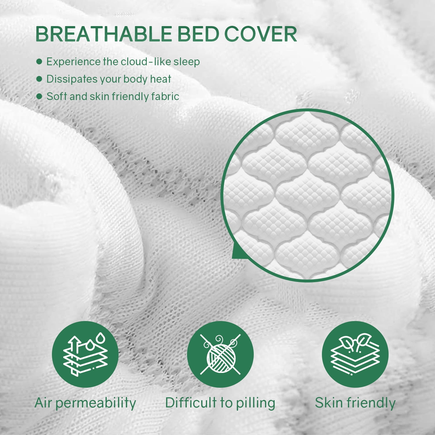 YRLLENSDAN 8 Inch Innerspring Mattress in a Box with Bamboo Charcoal Gel Memory Foam Fiberglass Free CertiPUR-US Certified Medium Firm Spring Mattress Pressure Relief,Queen