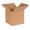 Brown,6 x 6 x 6", variant on 4x4x4 Inch Corrugated Cardboard Shipping Boxes 50 Pack 32 ECT Small Mailing Moving Storage Containers for Ecommerce Packaging Flat Assembly