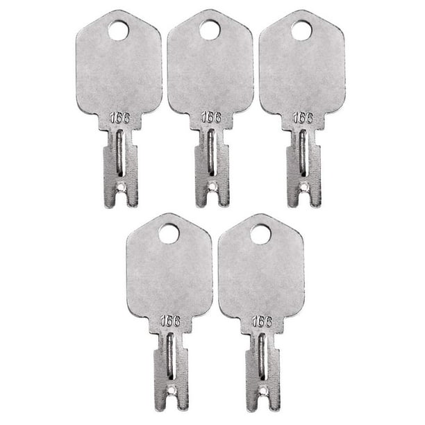 5 Pack Forklift and Heavy Equipment Keys for Clark Yale Caterpillar