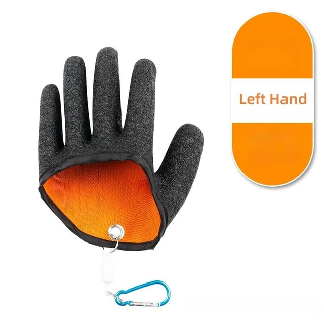 Gants de Pêche Antidérapants Protègent les Mains des Perforations Gants de Pêche Imperméables Main Gauche