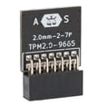 thumbnail image 4 of 14pin TPM 2.0 Module, Electronic Components  TPM 2.0 Module Discrete Cryptographic Processor Securely Stores  For Windows10 For Windows8.1 For Windows7, 4 of 8