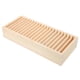 thumbnail image 5 of Wooden Detachable Compartment Box 1Pcs Yellow Compact Large Capacity Card Storage Box, 5 of 5