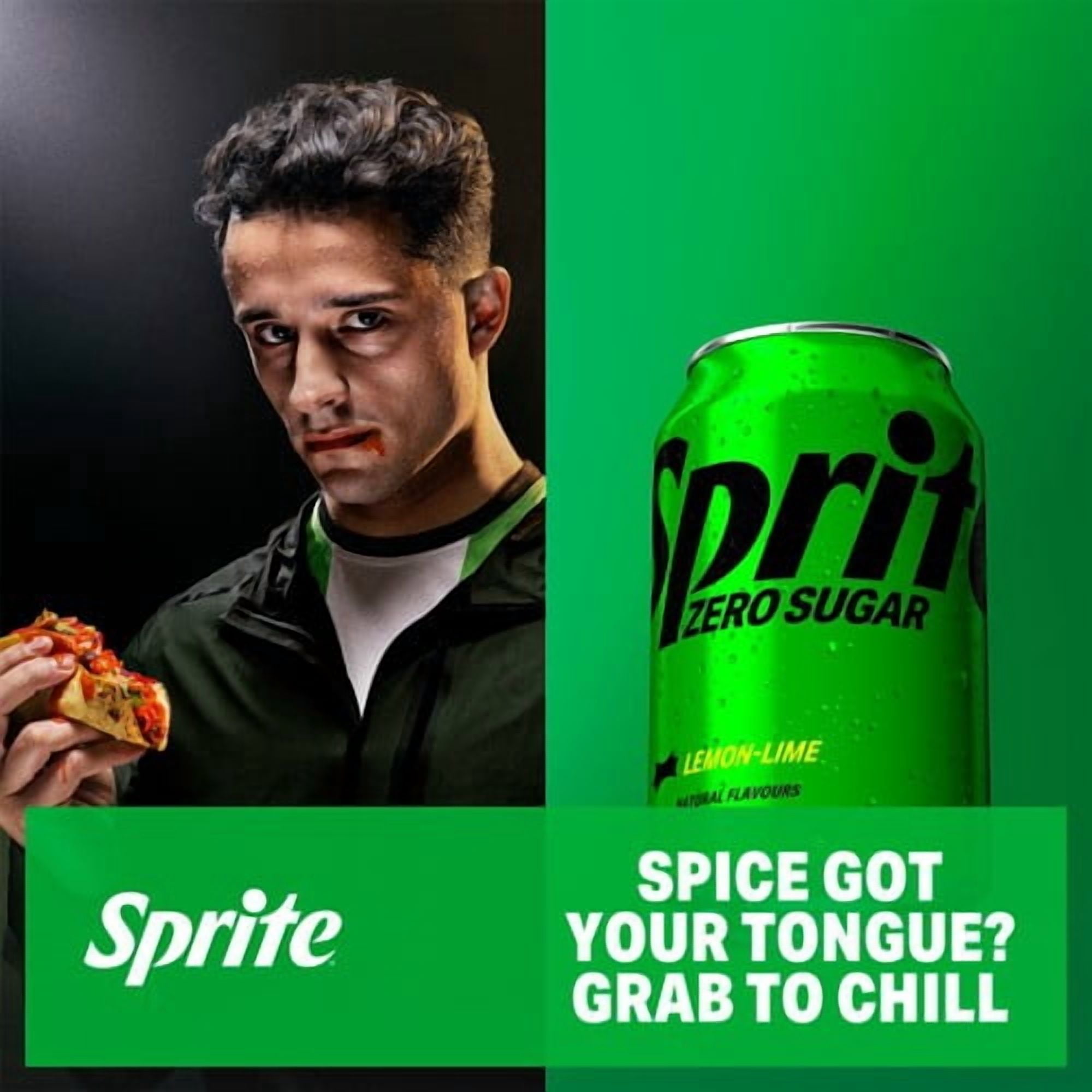 Sprite Zero Sugar 6 x 250ml, British Import (Pack of 2)