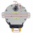 thumbnail image 2 of Motor síncrono para horno microondas, bandeja de Motor SSM-23H 6549W1S018A para accesorios de piezas de horno microondas lg, 2 of 2