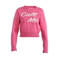 thumbnail image 5 of No Boundaries Conversational Printed Pullover with Long-Sleeves, Midweight, Women’s, 5 of 5