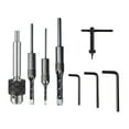 thumbnail image 6 of KFFKFF Carpentry Mortise Equipment, 1/2 HP 1700RPM Powermatic Drill, Featuring Adjustable Work Station Benchtop Mortising Device, Designed for Crafting Round and Square Holes, 6 of 9
