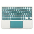 thumbnail image 1 of Ultra Thin Cordless Keyboard, with Touchpad - Low Noise, Fast Typing, Wide Compatibility for Smartphones, Tablets, Laptops, 1 of 7