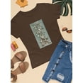 thumbnail image 3 of Chinoiserie Patina I T-Shirt Women -Naomi McCavitt Designs, Female XX-Large, 3 of 4