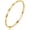 A3-10K Yellow Gold, variant on 1mm Solid 10kt/14kt/18kt Gold Dainty Plain Wedding Band Ring for Women Thin Stackable Ring in Yellow/White/Rose Gold