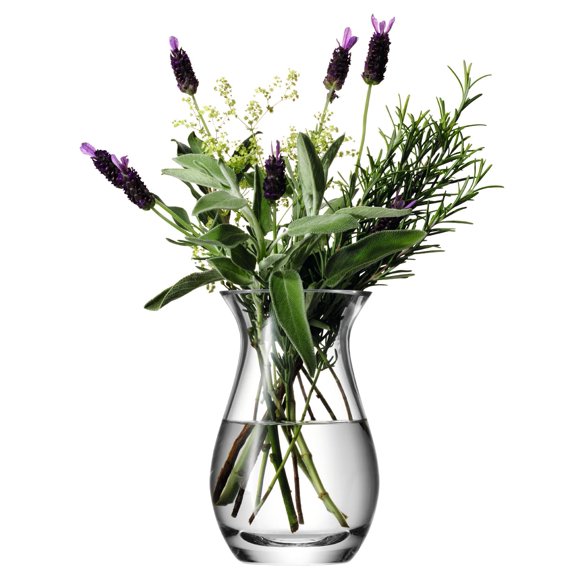 LSA FW02 Fleur Posy Vase H7.5in Clair