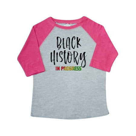 

Inktastic Black History In Progress Gift Toddler Boy or Toddler Girl T-Shirt