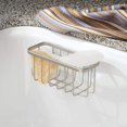 thumbnail image 5 of Soporte para esponja de cocina, organizador esencial para fregadero de cocina, metal, plata mate, 5 of 5