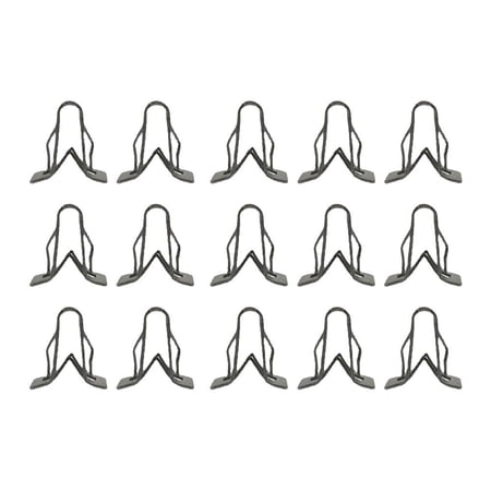JUICEASE 15x Car Accessories Console Dash Dashboard Trim Metal Universal Clips F0V0