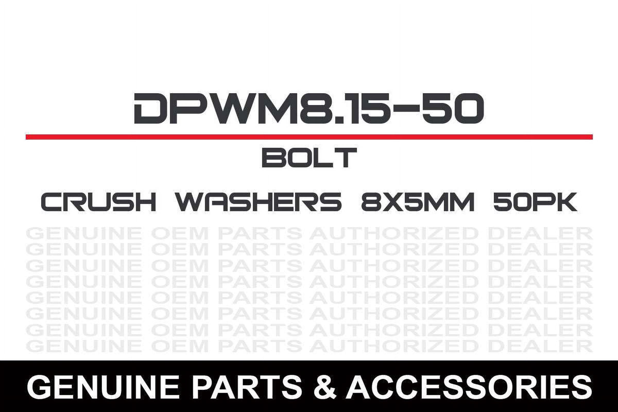 Bolt Motorcycle Hardware, Inc Alm/Cpr Crush Wsh 14X22.3 10Pk Dpwm14.223-10 - View #6
