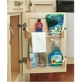 thumbnail image 3 of Rev-A-Shelf 4231-14-52 14" Wooden Cabinet Door Storage Tray w/ Chrome Rails, 3 of 4