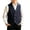 Blue, variant on GiLiling Boys Pinstripe Suit Vest Blazer Lapel Formal Waistcoat Kids Button Striped Vest with Pocket Square for Wedding (Blue, 11-12 Years)