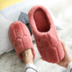 thumbnail image 2 of Pantuflas de algodón para mujer, para el hogar, otoño e invierno, para interiores, cálidas, de algodón, para invierno, para hombre, ligeras, para parejas, 2 of 6