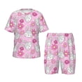 thumbnail image 1 of Balery Sunflower Rabbit Conjunto de Pijama Infantil de Manga Corta con Estampado – Ropa de Dormir de Algodón Suave-4X-Large, 1 of 6