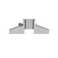 thumbnail image 2 of Base de Profundidad para Calibrador QWORK Acero al Carbono T-Bar para Calibradores de 4", 6", 8", 12, 2 of 8
