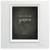 Romans 12 9 - Let Love Be Genuine Biblical Quotes Chalkboard Wedding Signs