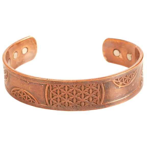 Sunsoul by Touchstone Copper magnetic healing bracelet Tibetan style.
