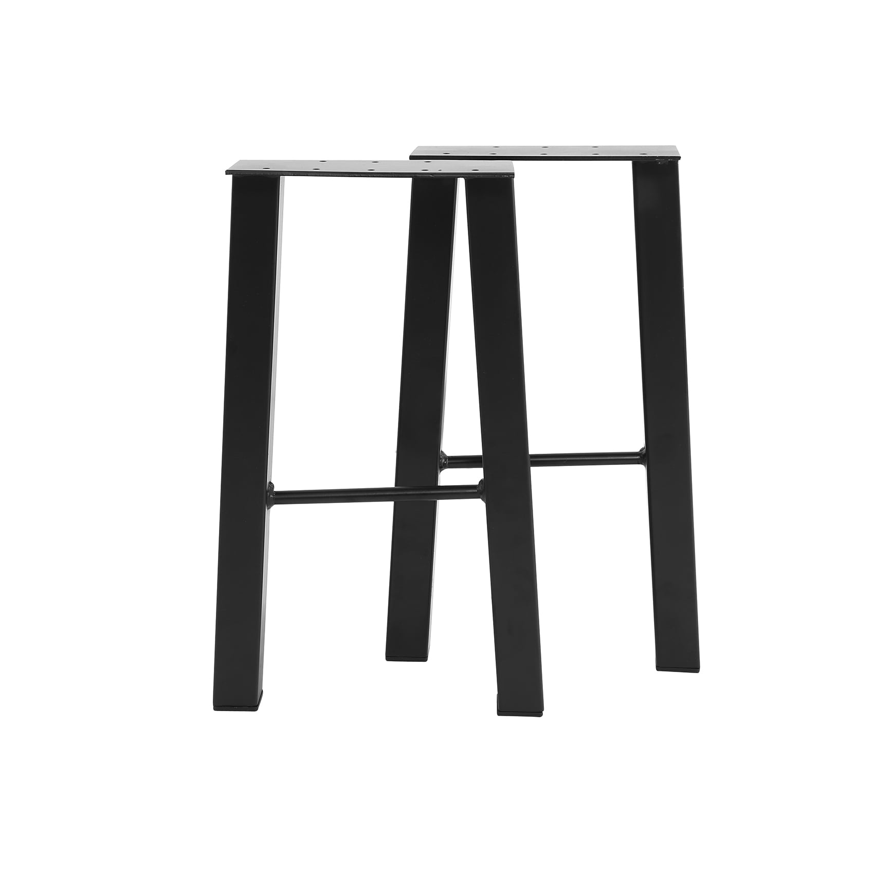 TCHome 16" Industry Table Legs Solid Iron DIY Solid Iron Legs Set of 2