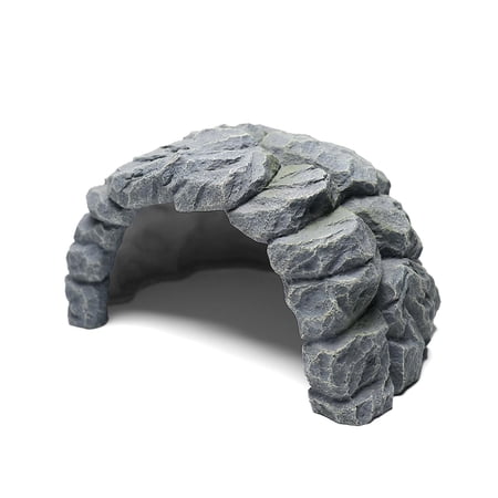 Terrarium Habitat Decor A-Large for Bearded Dragons, Leopard Geckos, Lizards and Turtles