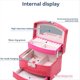 thumbnail image 3 of Caja de Almacenamiento de Joyas Pendientes de Anillo de PU de 3 Caja de Almacenamiento de Joyas Caja de Joyería de Exhibición Caja de Regalo de Embalaje Rosa Roja, 3 of 8