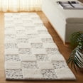 thumbnail image 2 of SAFAVIEH Natura Anna Geometric Runner Rug, Ivory/Black, 2'3" x 8', 2 of 6