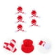 thumbnail image 5 of 5 conjuntos Botella de vino mini bufandas sombreros de navidad adornos de vino, 5 of 5