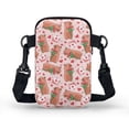 thumbnail image 2 of HELLHERO Rose Guinea Pig Pattern Messenger Bag Double Zipper Crossbody Small Bags for Women, 2 of 7