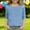 Blue, variant on Girl Sequins Shirts- Cute Long Sleeve Crewneck Soft Lined Party Tops Silver Size 14