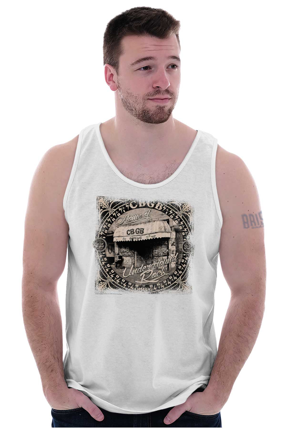 CBGB Home Of Underground Rock Rock Tank Top T Shirts Men Women Brisco ...