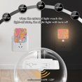 thumbnail image 4 of Yayeee LED Night Lights with Motion Detectors Auto Dusk to Dawn Light Sensors, 2 Pack, Art City, 4 of 7