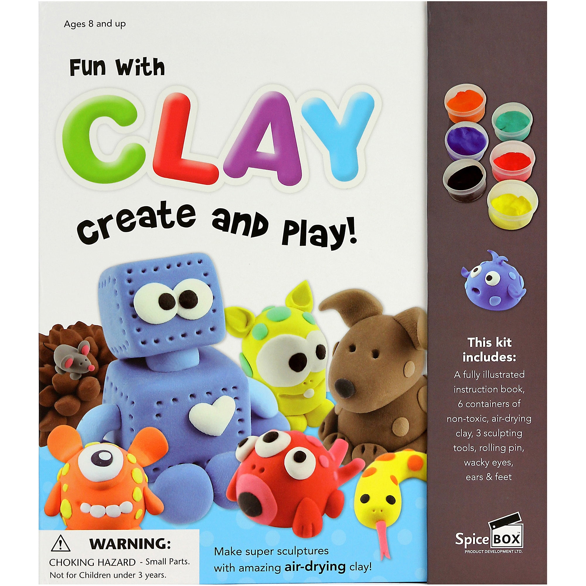 SpiceBox Fun With Clay Modeling Dough Kit