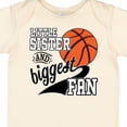 thumbnail image 4 of Inktastic Little Sister and Biggest Fan Basketball Player Girls Baby Bodysuit, 4 of 5