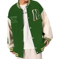 thumbnail image 4 of Sudadera Bomber Shendy Vendy Para Hombre Estilo Universitario Beisbolera, 4 of 5