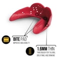 thumbnail image 4 of Protectores bucales Aero 1.6 mm Protector bucal deportivo de ajuste personalizado para jóvenes/adultos, NextGen Talla única oso de fresa Electrónica, 4 of 4
